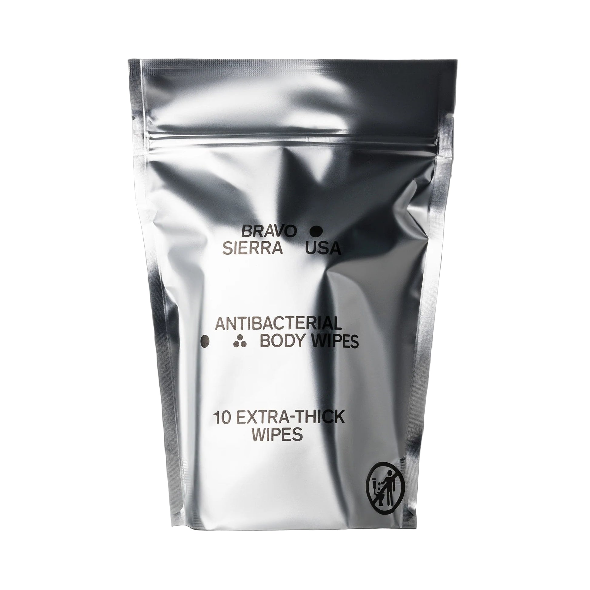 Bravo Sierra Antibacterial Body Wipes